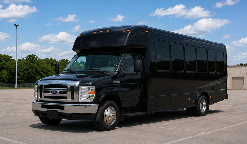 20-passenger minibus for charter in New Orleans, LA