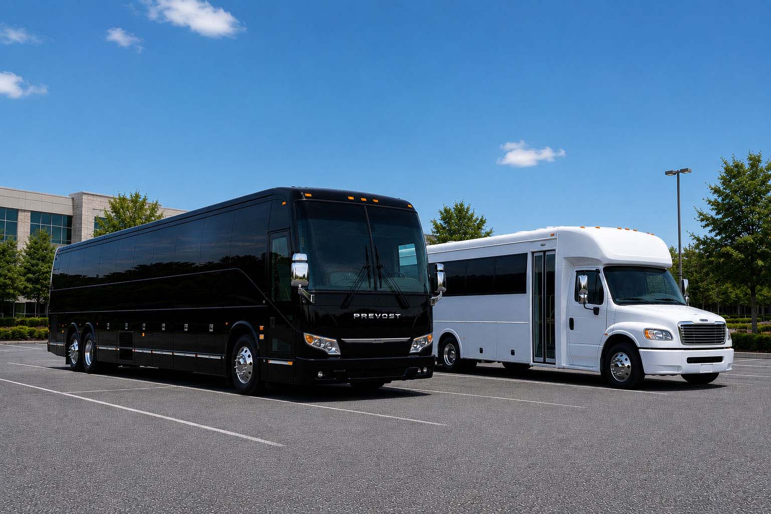 Charter bus rental in New Orleans, LA